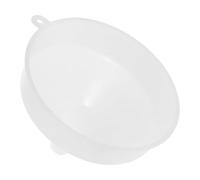 HOODANCOS Wide Mouth Transparent Plastic Funnel for Mason Jar Canning and Wine Making Large Capacity Brewing Funnel with Lightweight Portable Design for Precise Liquid Pouring and Filling