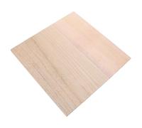 HOODANCOS Wood Boards 12"x12" 1/2 Inch Thick Unfinished Solid Wood Rectangle Planks with Splinter-Free Surface and Smooth Polished Finish for DIY Crafts in Offices