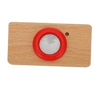 HOODANCOS Wooden Camera Kaleidoscope Creative Educational Kaleidoscope for Enhances Imagination and Visual Exploration for Early Learning and Play Random Styles Random Color