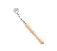 HOODANCOS Wooden Handle Toothed Cloth Wheel for Tailoring and Cross-Stitching Precision Scanning Line Tool for Seamstress and Sewing Enthusiasts