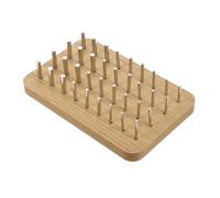 HOODANCOS Wooden Peg Board for Finger Dexterity and Fine Motor Skills Enhancement Hand Rehabilitation Therapy Tool for Occupational Training and Cognitive Improvement Suitable for Adults