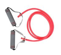 HOODANCOS Yoga Fitness Pulling Rope Strap, Red Indoor Yoga Assisted Puller for Strength Training and Leg Muscle Exercise, Sturdy Workout Equipment for Home Gym