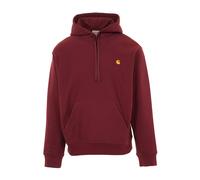 Hooded American Script Sweatshirt - male - Carhartt Wip - Hoodies - Red - L - Sweatshirts & Hoodies L