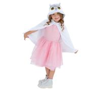 Smiffys Deluxe Baby Owl Plush Cape, Kids, Children's Animal Fancy Dress, Book Character Dress Up Accessories