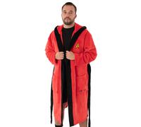 Hooded Bathrobe Star Trek Red S