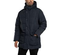 Hooded Bedale Puffer Jacket Navy XXL