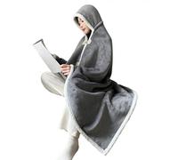 Hooded Blanket Poncho | Wearable Hoodie Blanket Poncho - Soft Cozy Plush Cloak Blankets Wrap Blanket for Family, Adults, Friends