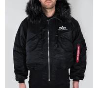 Hooded bomber Alpha Industries 45P Custom Noir L