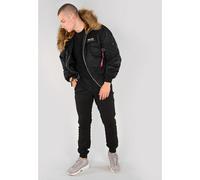 Hooded bomber Alpha Industries 45P Custom Noir XL