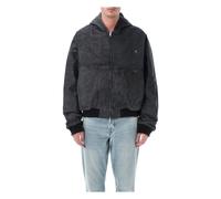 Hooded Bomber Jacket - male - REPRESENT - Bomber Jackets - Black - S - Jackets S
