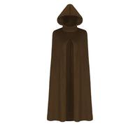 Hooded Cape Halloween Witch Reaper Open Front Cape Mysterious Gothic Fashion Warrior Performance Halloween Costumes Party Fancy Dress Costume
