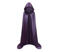 Hooded Cloak - 59 Inch Hooded Dresses Halloween Cosplay | Dresses Cosplay Costume Costume For Women Playage Medieval Roles Roles Party Theater Events And Others