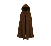 Hooded Cloak Women, Medieval Cape With Hood Adult Vintage Short Hooded Renaissance Cloak Wizard Capelet Ren Faire Cosplay Costume