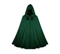Hooded Cloak Women, Mens Medieval Hooded Cloak Adult Short Vintage Renaissance Cape With Hood Horn Button Halloween Knight Costume