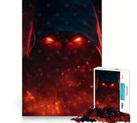 Hooded Figure Tanos with Glowing Red Eyes 1000 Piece Jigsaw Puzzle for Adults Stress Relief Play Anxiety Relief Hard Challenge Wall Art (38x26cm)