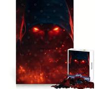 Hooded Figure Tanos with Glowing Red Eyes Adult Jigsaw Puzzles 1000 Pieces Logic Skill Accurate Edge Family Bond Nice Decor (50x75cm)