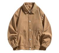 Hooded Fleece 1/2 Zip Pullover Mens Men's Bowling Shirts Fall Sweaters for Men Trendy Winter Jackets for Men Fishing Hoodie NASA Christmas Jumper Warm Fleece Mens (Coffee, XXXXL)