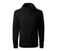 Hooded fleece Malfini Direct 417 Noir 3XL