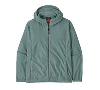 Patagonia - Textured Fleece Hoody - Fleece jacket size L, turquoise