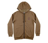 Salty Crew Coastal Sherpa Fleece Full Zip Fleece Brown S Men