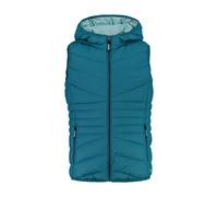 Hooded gilet for girls CMP Turquoise 5 ans