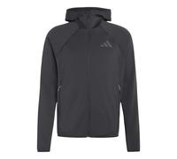Adidas - Stretch hooded fleece - Xperior VK Fleece Hooded Jkt M Black for Men in Recycled Polyester - Size S Black S