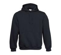 Hooded Hoodie B&C Black 5XL
