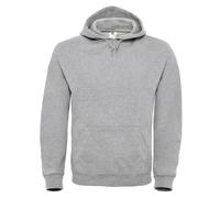 Hooded Hoodie B&C Dark Grey XXXL