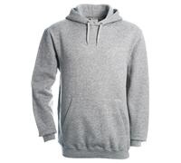 Hooded Hoodie B&C Grey XL