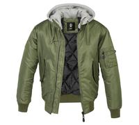 Hooded jacket Brandit MA1 Vert 4XL