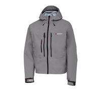 Greys Tail Fishing Jacket | Lightweight Waterproof Fishing Wading Jacket With 10,000mm Membrane & C6 DWR | 3-Layer Polyester Shell | Adjustable Hoodie | Chest Pockets & Handwarmer Pockets | S