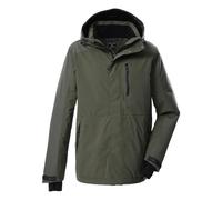Killtec KOW 89 MN JCKT 43325-000 Men's Outdoor Jacket/Functional Jacket with Zip-Off Hood Olive S