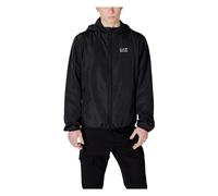 Hooded Jacket- male- Emporio Armani EA7- Training Jackets- Black- L- Sport L
