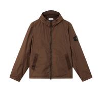 Hooded Jacket, male, Stone Island, Light Jackets, Brown, S, Jackets S