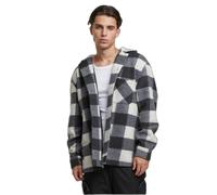 Hooded jacket Urban Classics Big Check Blanc M