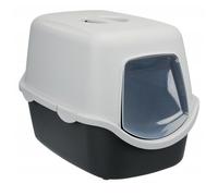 Hooded Litter Tray Trixie Vico Cat Easy Clean Hygienic with Kitten Door Flap NEW