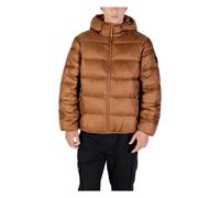 Hooded Logo Puffer Jacket - male - Tommy Jeans - Winter Jackets - Brown - M - Jackets M