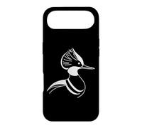 Hooded Merganser Line Art Birdwatcher Case for iPhone Air