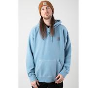 Hooded Nelson Garment Dyed Clay Blue - Hoodie - blue - L - 100% Cotton L