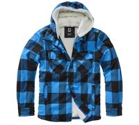Hooded overshirt Brandit Lumber Noir 3XL