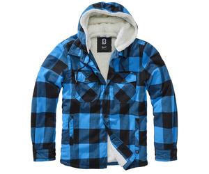 Hooded overshirt Brandit Lumber Noir 4XL