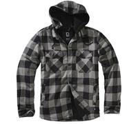 Hooded overshirt Brandit Lumber Noir M
