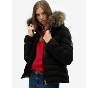 Hooded Padded Jacket Black