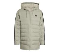 Hooded parka adidas Essentials Climawarm 3 stripes Vert XS