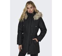 Only Iris Fur Parka Black XS Woman