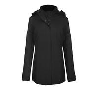Hooded Parka Jacket Kariban Black XS