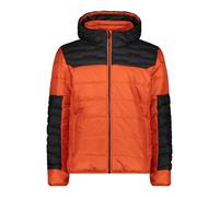 Hooded polyester puffer jacket CMP Orange XL