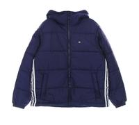 Hooded Puff Down Jacket, male, Adidas, Winter Jackets, Blue, M, Jackets M