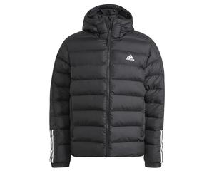 Hooded Puffer Jacket adidas Itavic 3-Stripes Midweight Noir XS