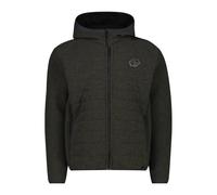 Hooded puffer jacket CMP Knit Tech Noir S